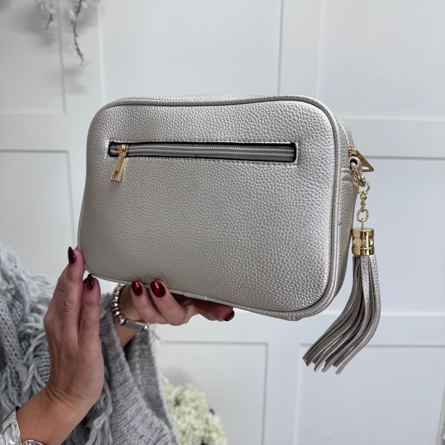Lucy: CC logo cross body camera bag