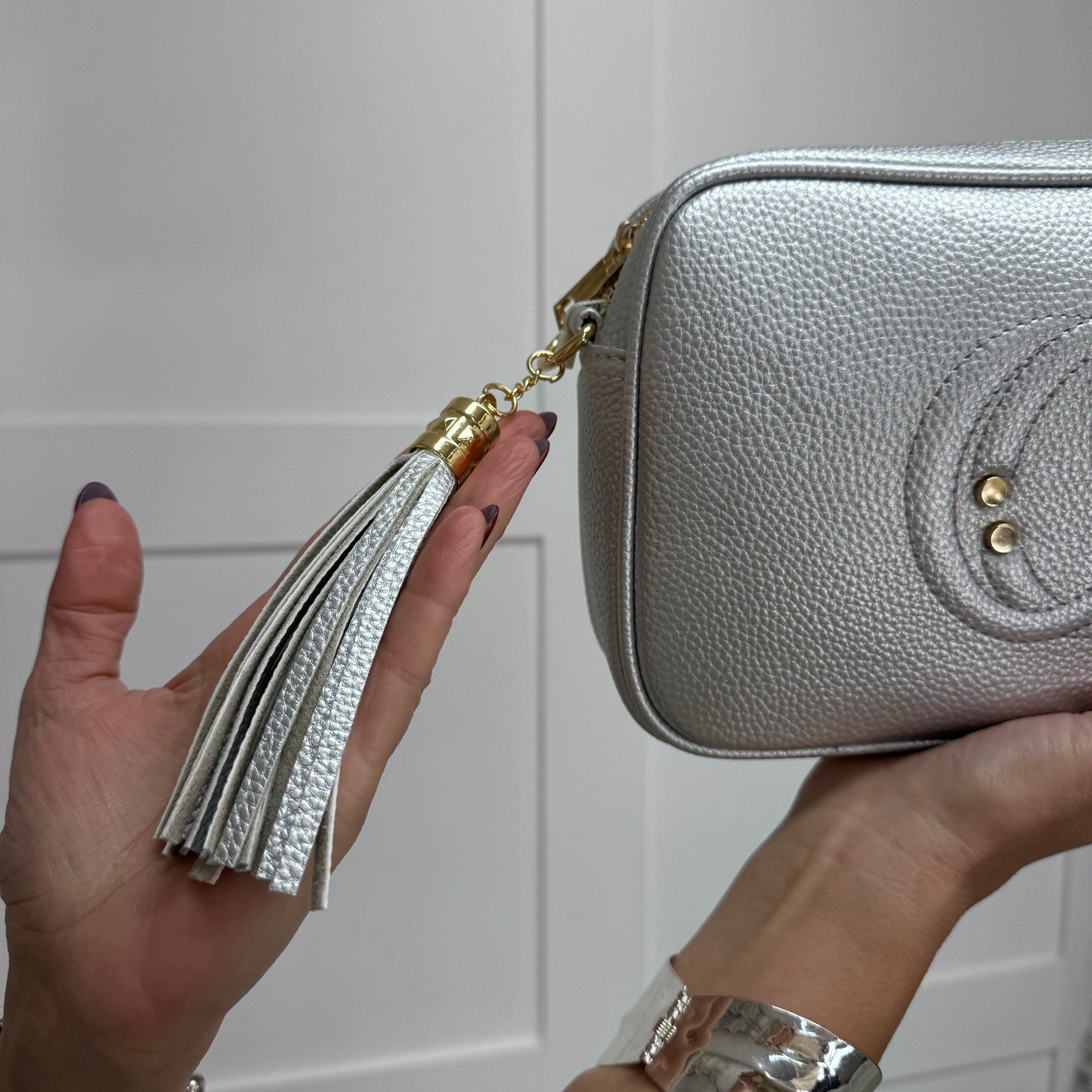 Lucy: CC logo cross body camera bag