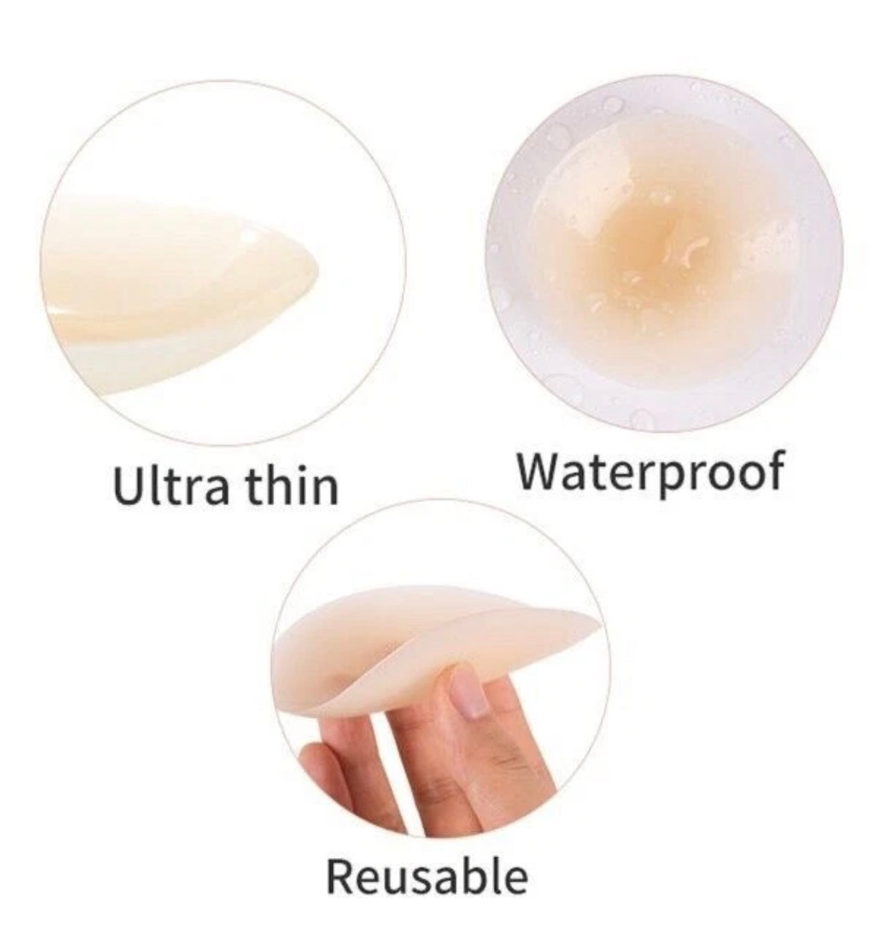 Darcy: Pair of silicone nipple covers
