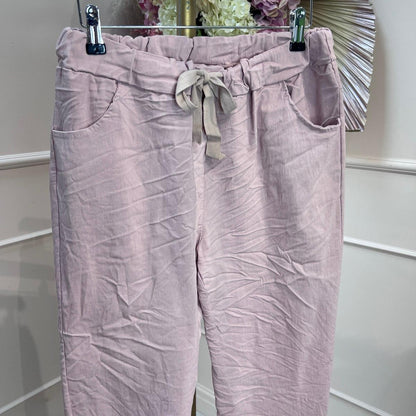 Marnie: Stretchy magic trousers with rear pockets. 3 Sizes 10-22