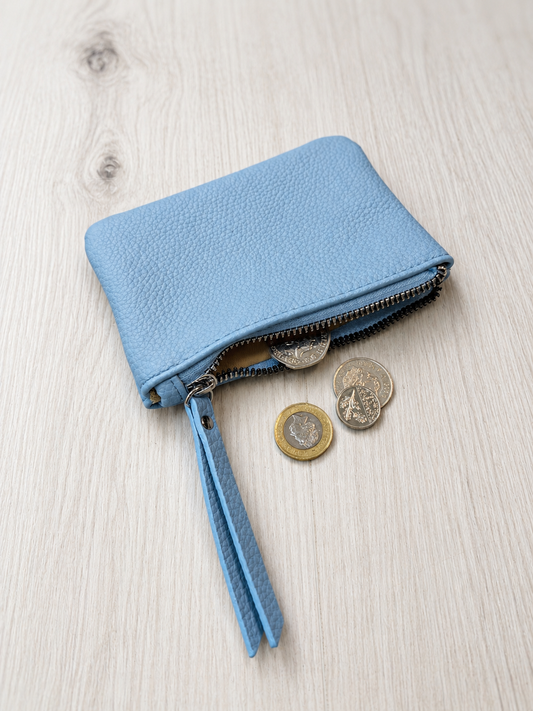 Pippa: Faux leather coin purse. 5 colours