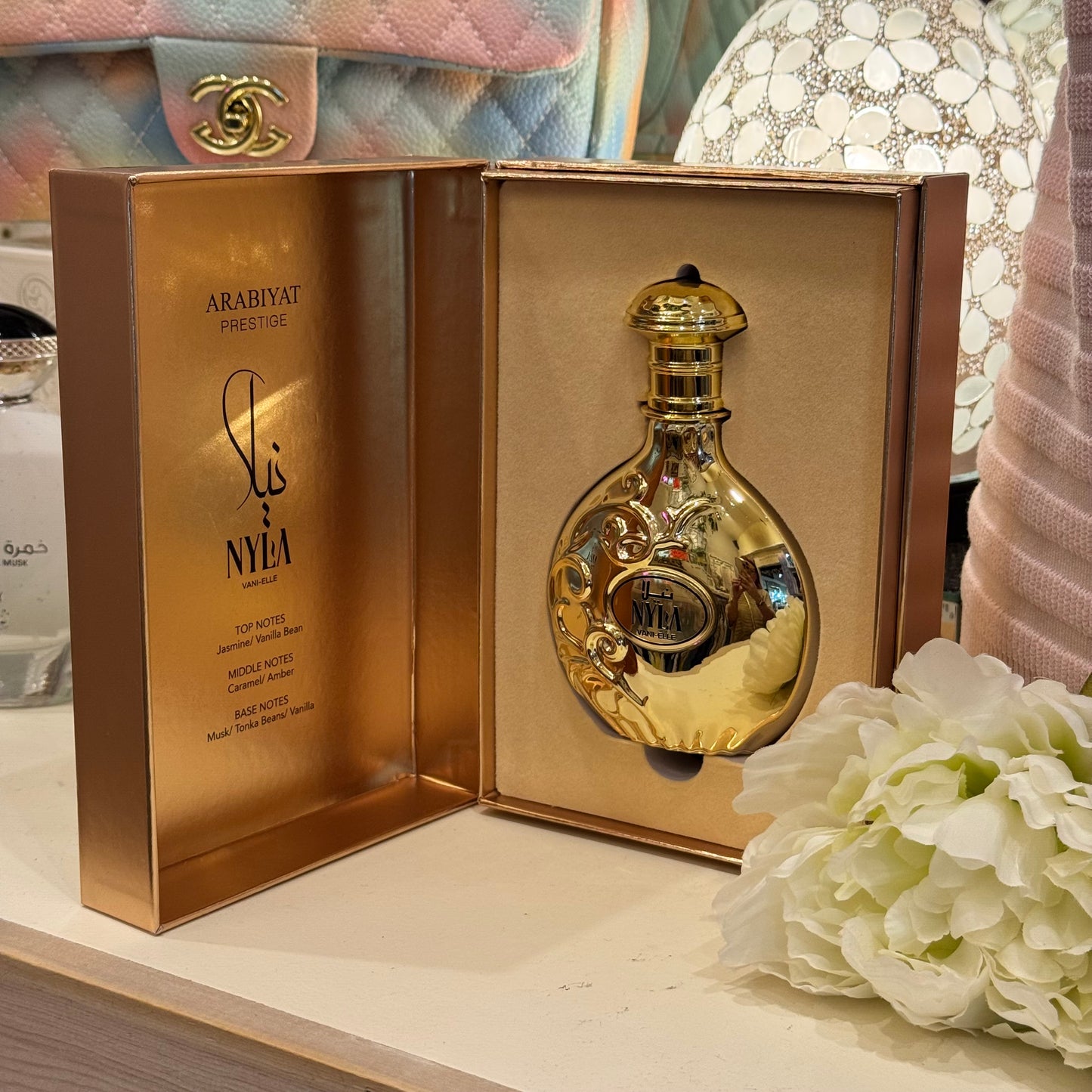 Nyla Arabiyat Vani-elle prestige perfume pour femme eau de parfum 80ML (Authentic)