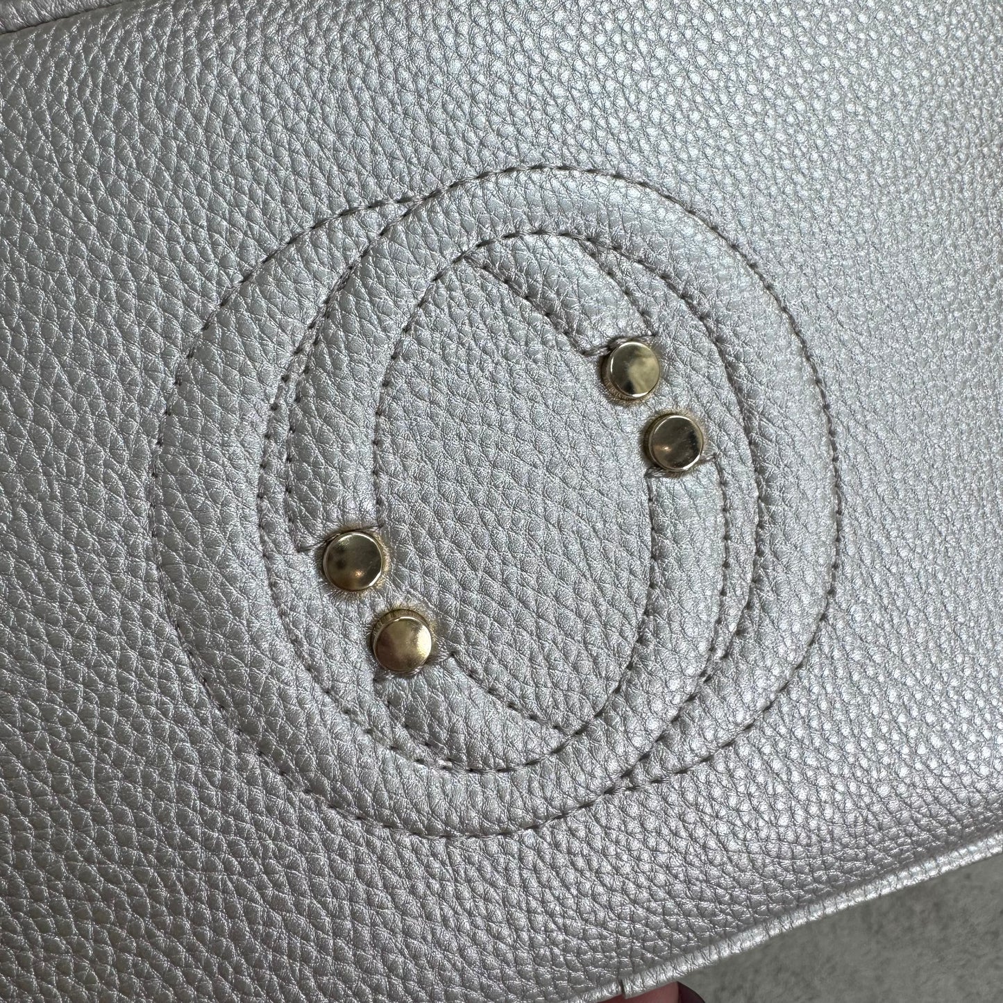 Lucy: CC logo cross body camera bag