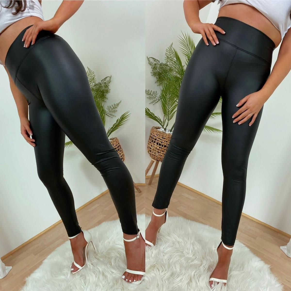 Erin: Luxury faux leather leggings. Sizes 10-22 – Mulberry Moon Limited