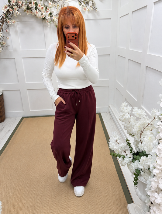 Trudy (SHORT): Stretchy wide leg pocket trousers. One size 10-14, various colours