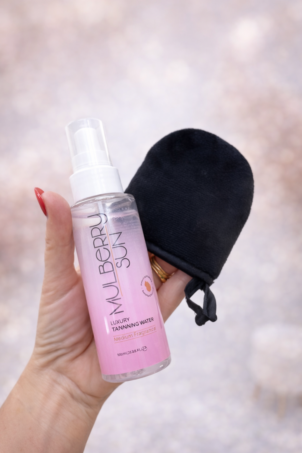 Mulberry Sun melon luxury tanning water 100ml