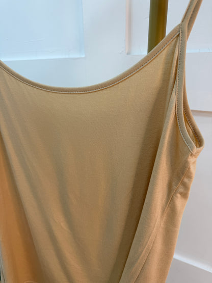Peppa: Cream strappy vest top. One size: 12-16