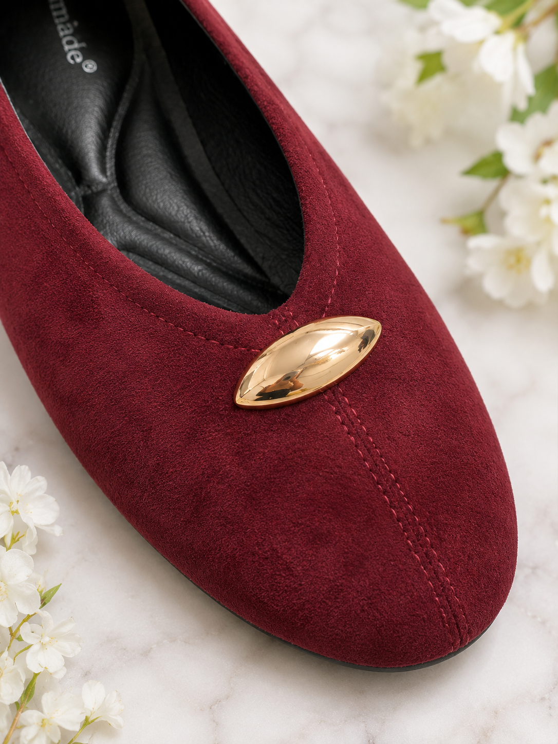 Bindi: Suede style ballet flats: Sizes: 3-8. 2 colours