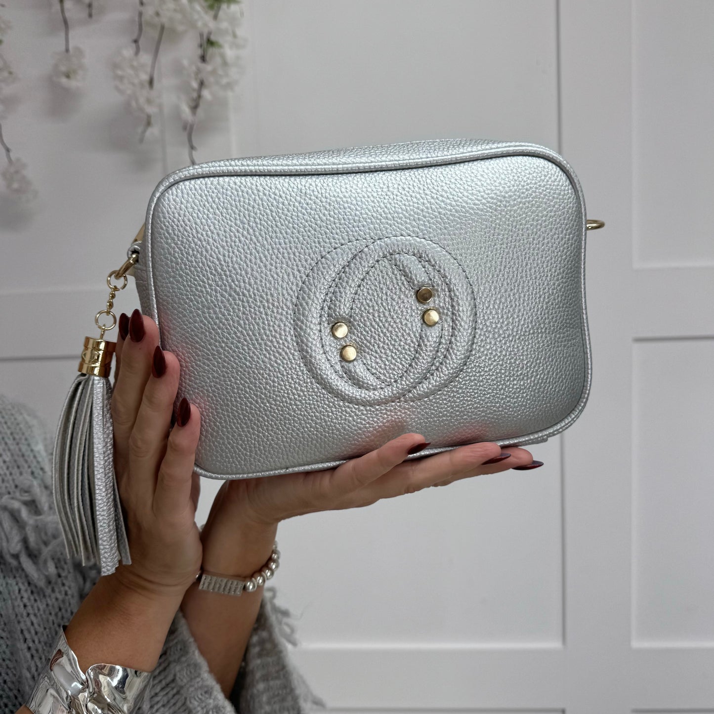 Lucy: CC logo cross body camera bag