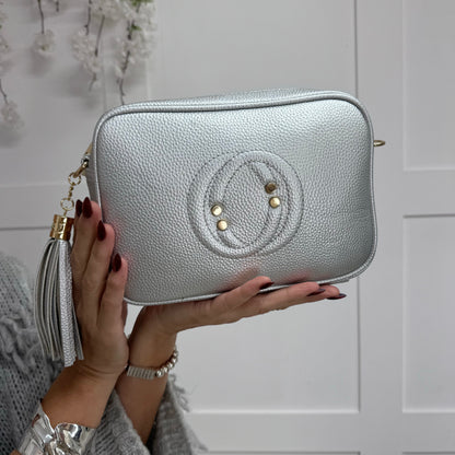Lucy: CC logo cross body camera bag
