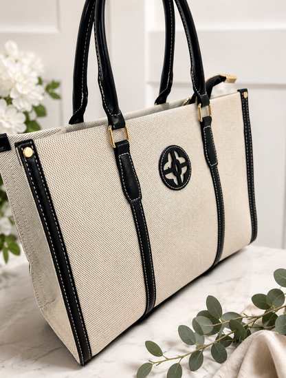 Tiffany: Medium tote hand bag. 2 colours
