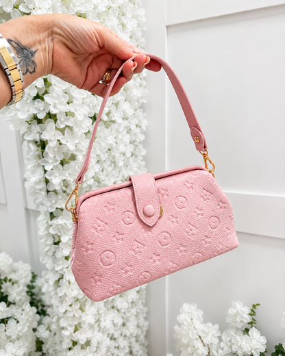 Louisa: Small top handle crossbody bag. 3 colours