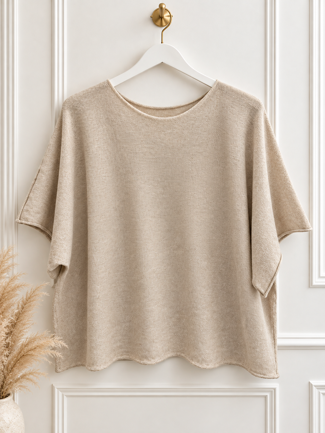 Carrie: Short knitted top. One size: 12-18/20. Various colours